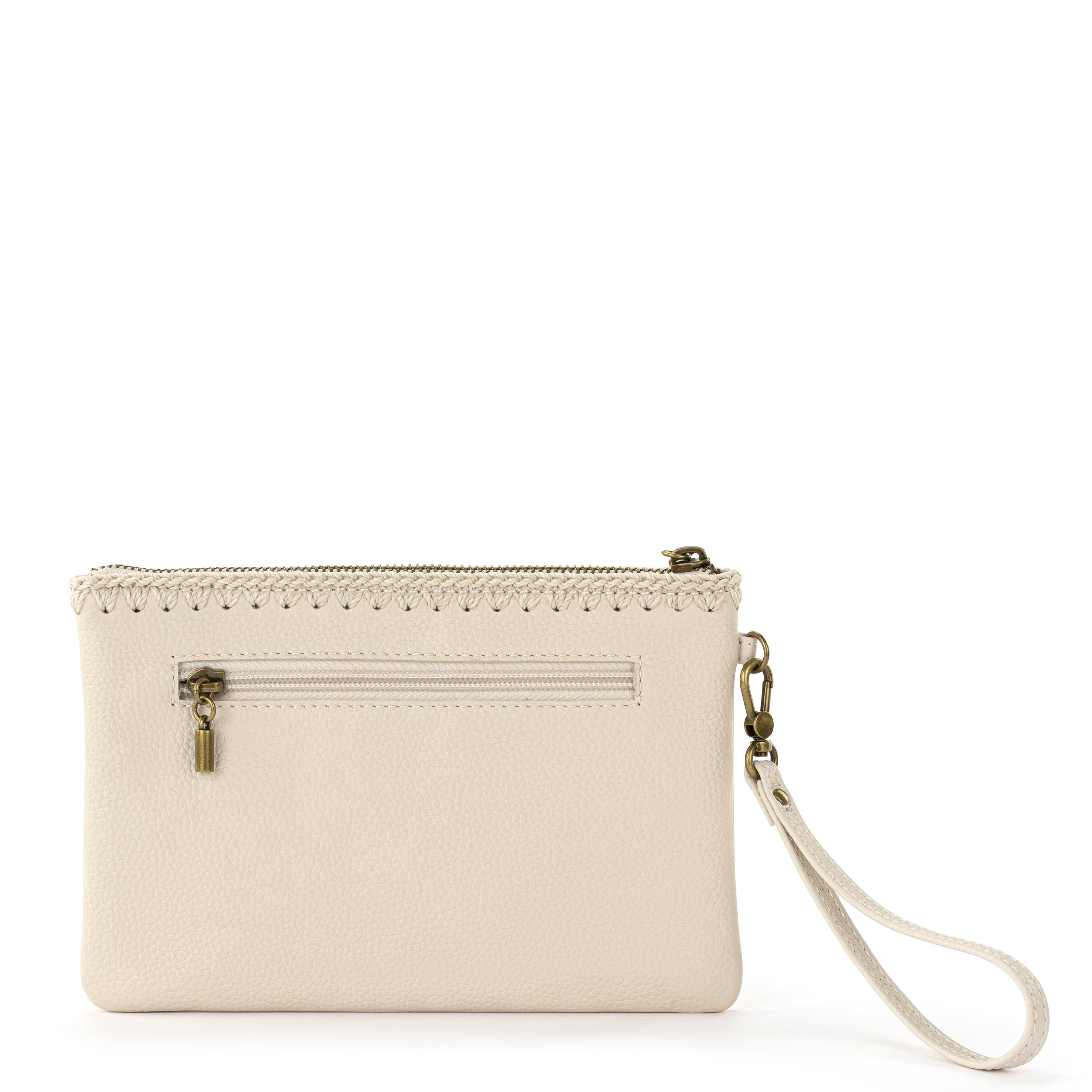 The Sak Vita Wristlet - Leather - Stone