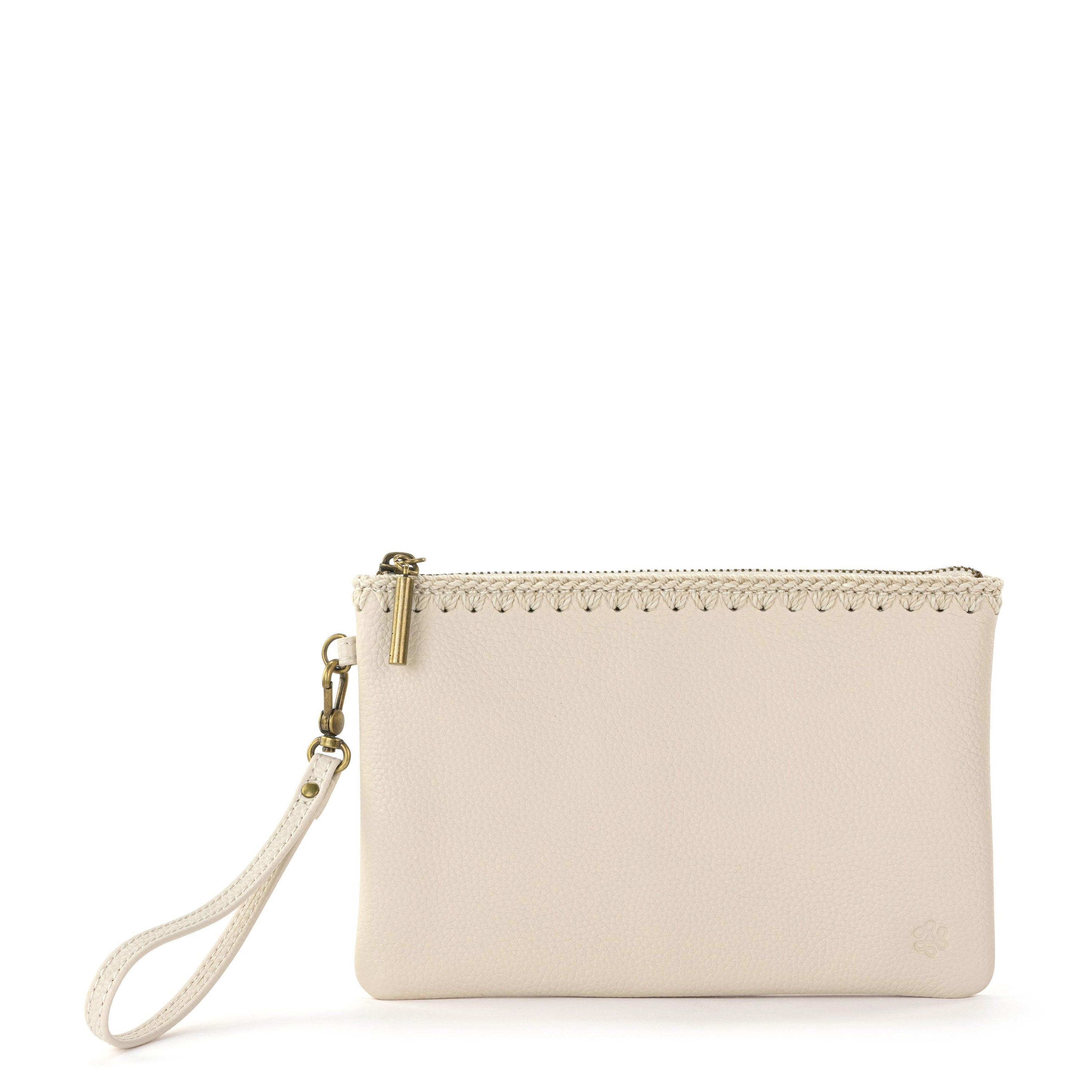 The Sak Vita Wristlet - Leather - Stone