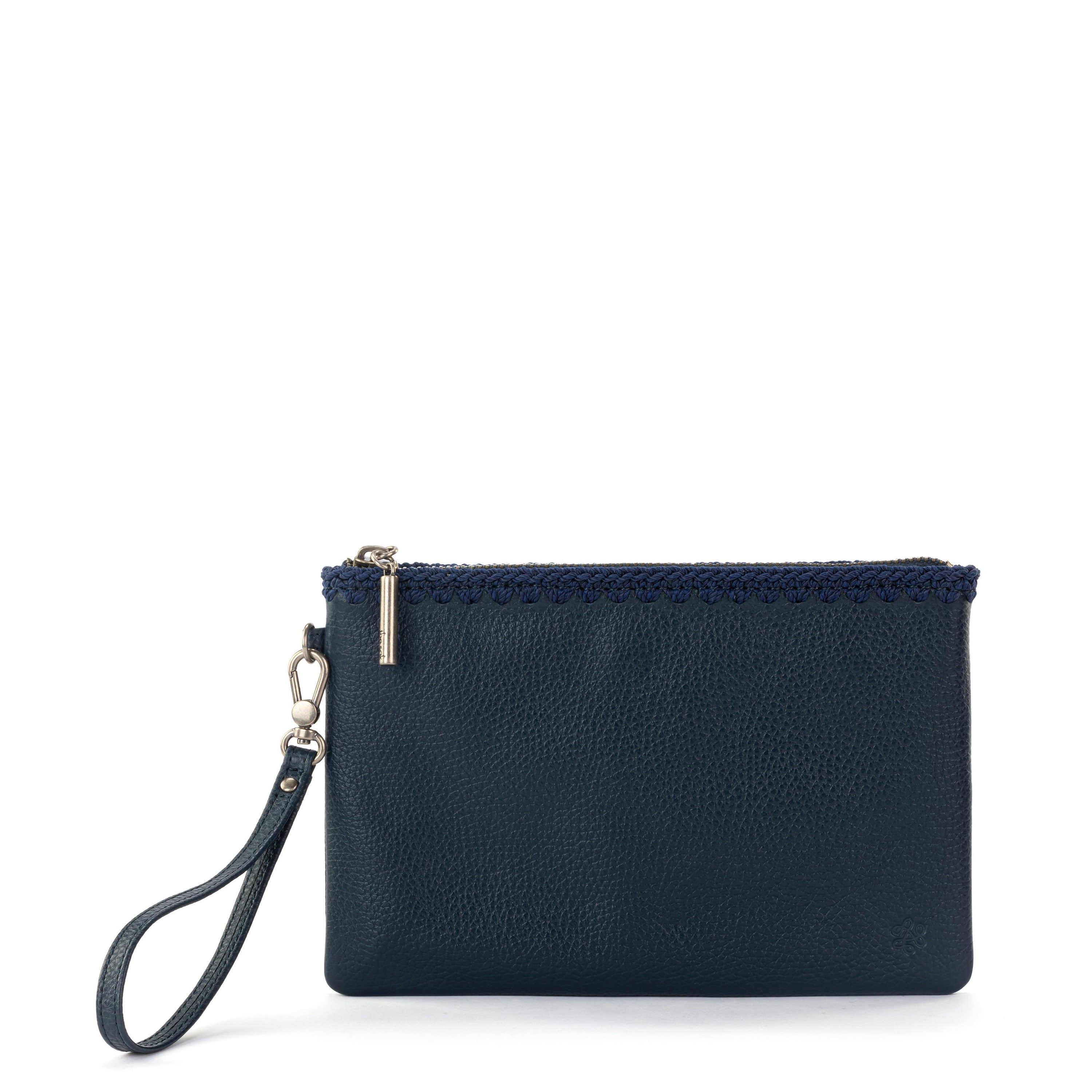 The Sak Vita Wristlet - Leather - Indigo