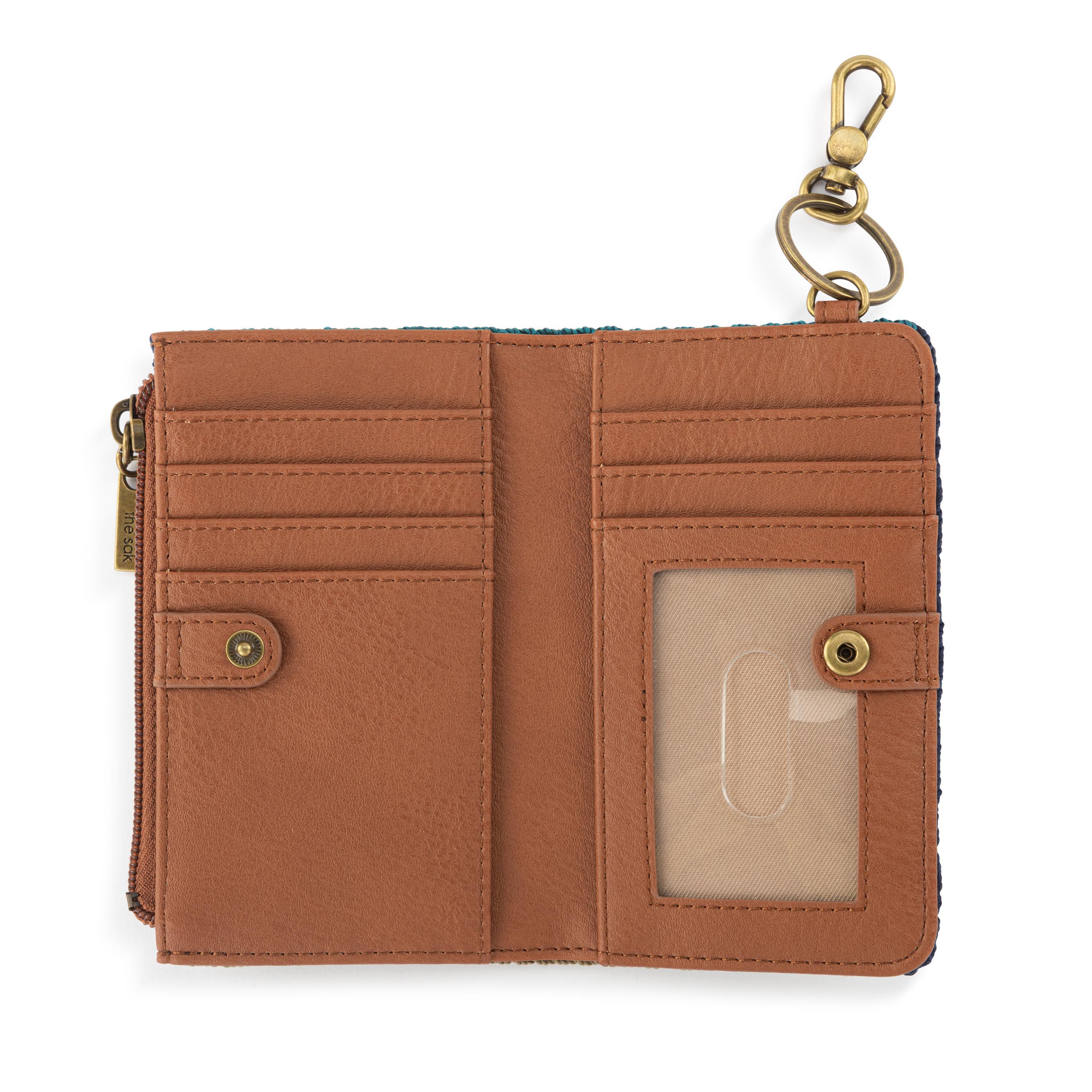 The Sak Encino Essential Wallet - Hand Crochet - Serape Stripe