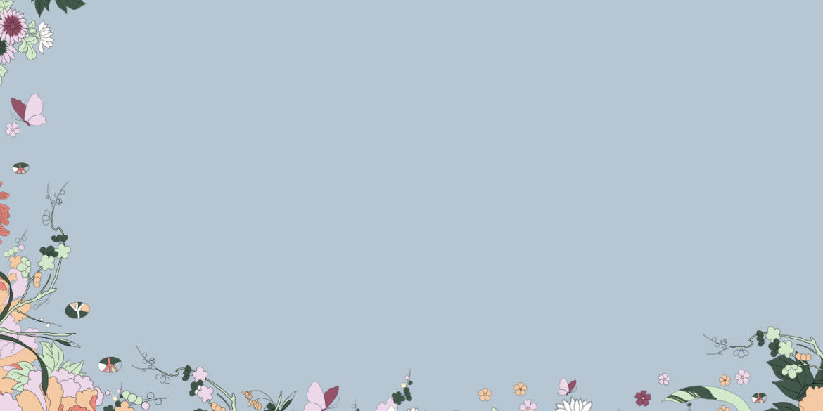 Download Sky Blue Flower Power, Our Print of the Month