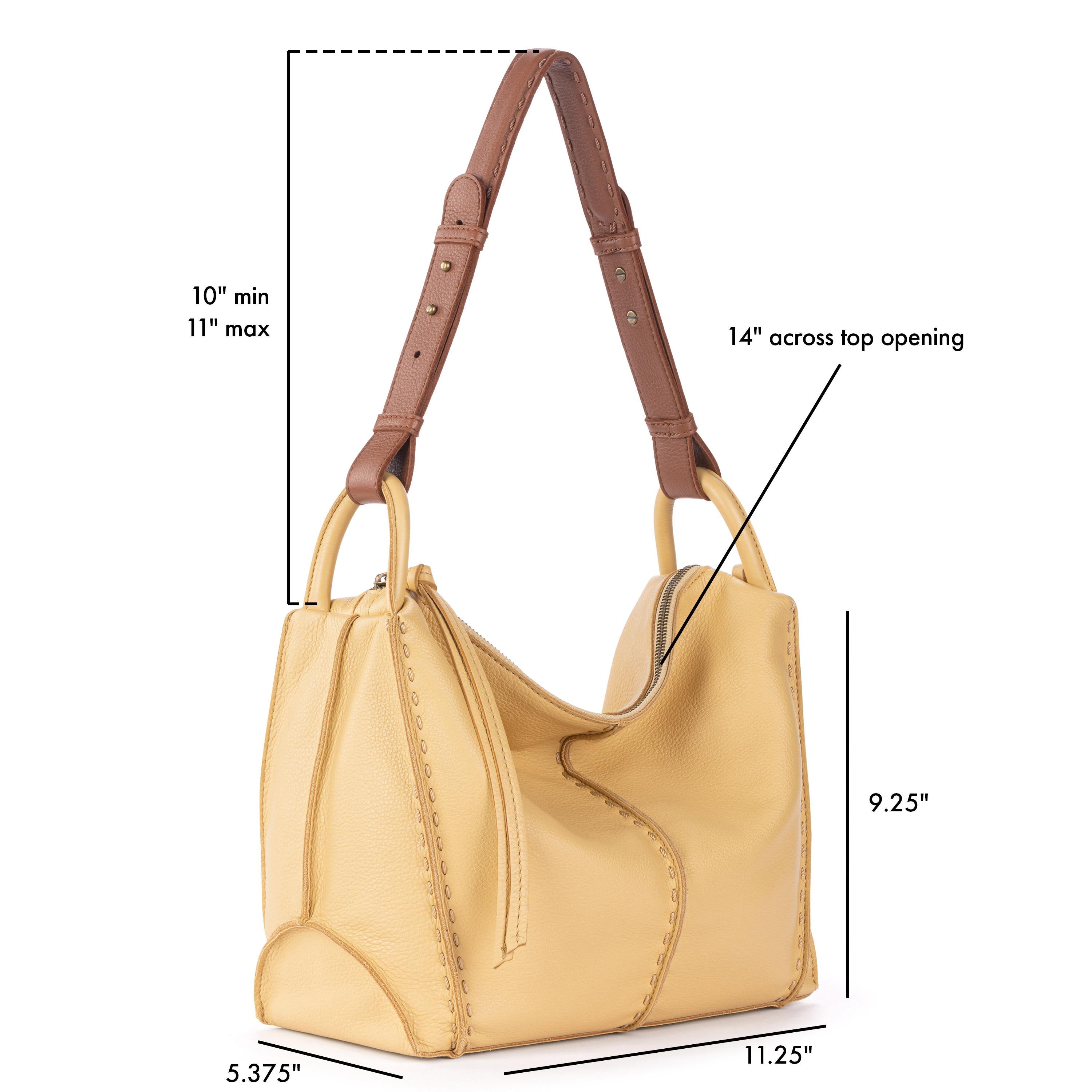 The Sak Los Feliz Hobo - Leather - Buttercup