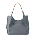 The Sak Los Feliz Large Tote - Leather - Dusty Blue