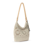The Sak Sequoia Hobo - Hand Crochet - Natural Medallion