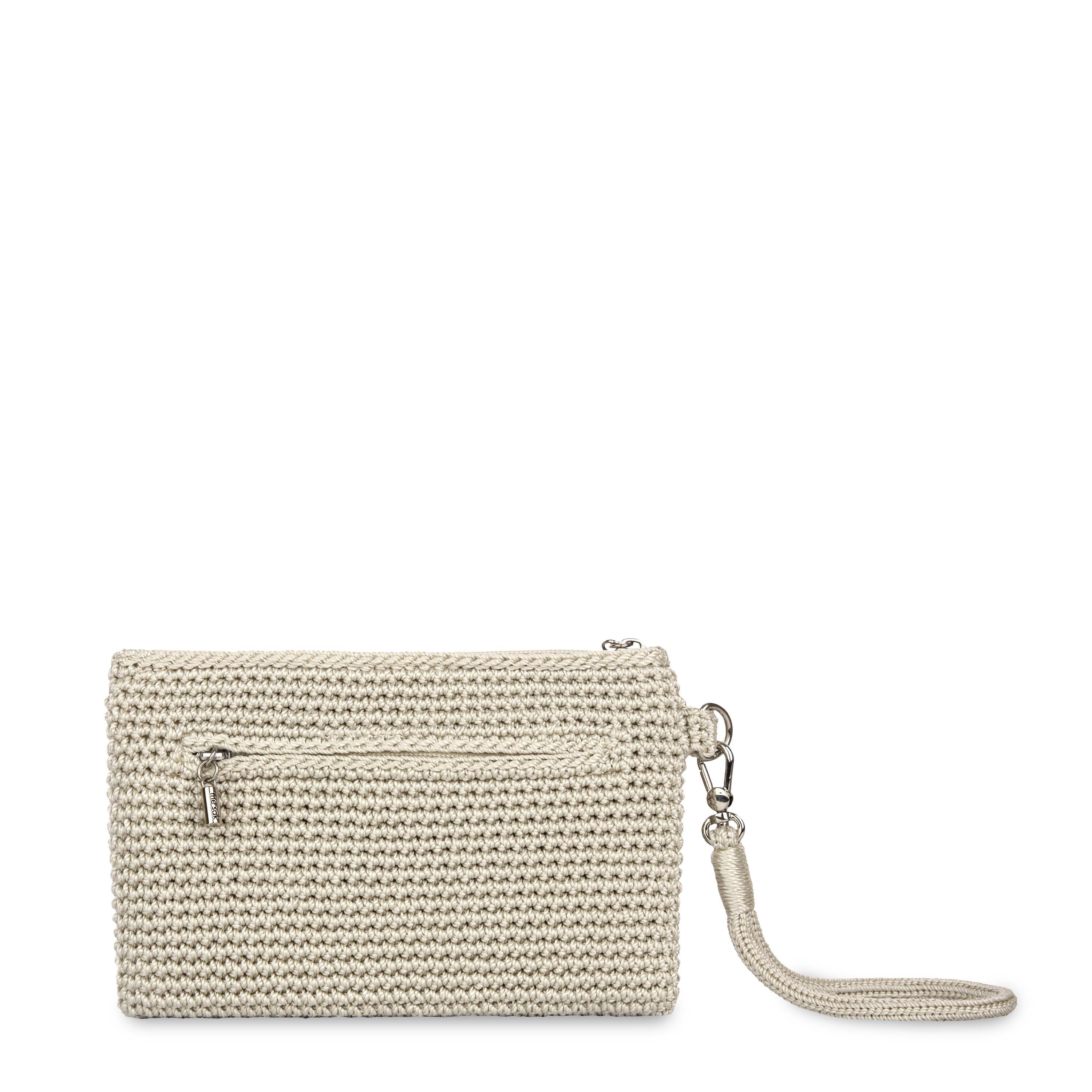 The Sak Vita Wristlet - Hand Crochet - Natural