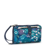 The Sak Iris Large Smartphone Crossbody - |Eco Twill - Royal Blue Seascape|