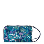 The Sak Iris Large Smartphone Crossbody - |Eco Twill - Royal Blue Seascape|