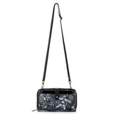 The Sak Iris Large Smartphone Crossbody - |Eco Twill - Midnight Seascape|