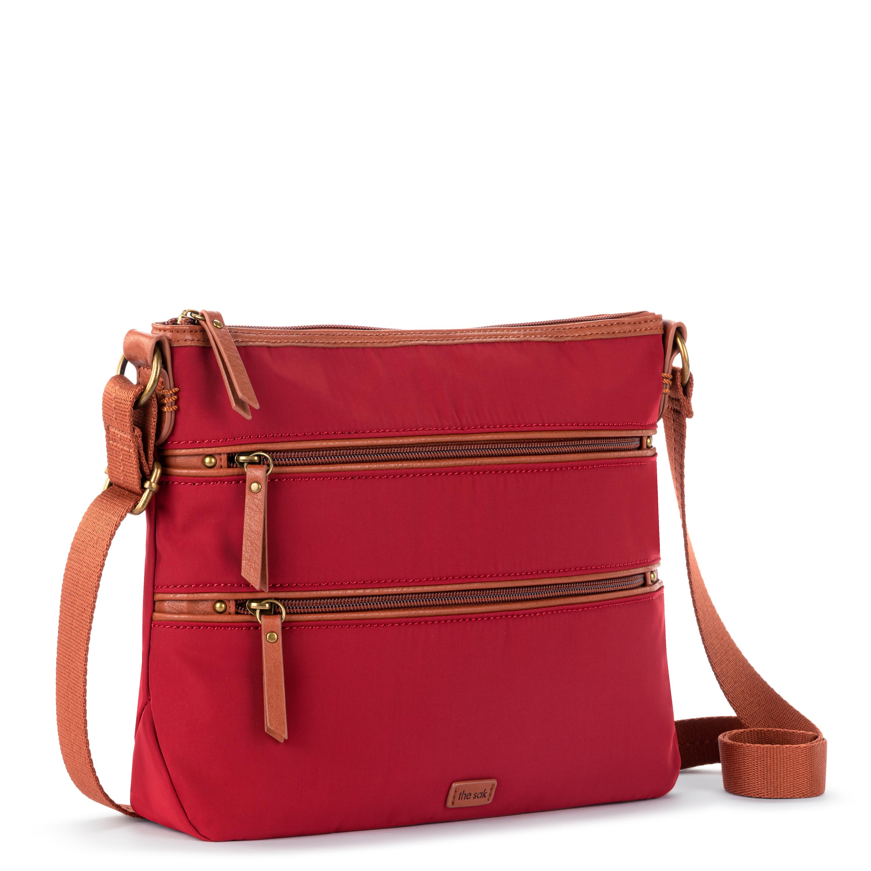 The Sak Esperato Crossbody - EcoTwill - Crimson
