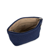 The Sak Essential Pouch - Hand Crochet - Denim