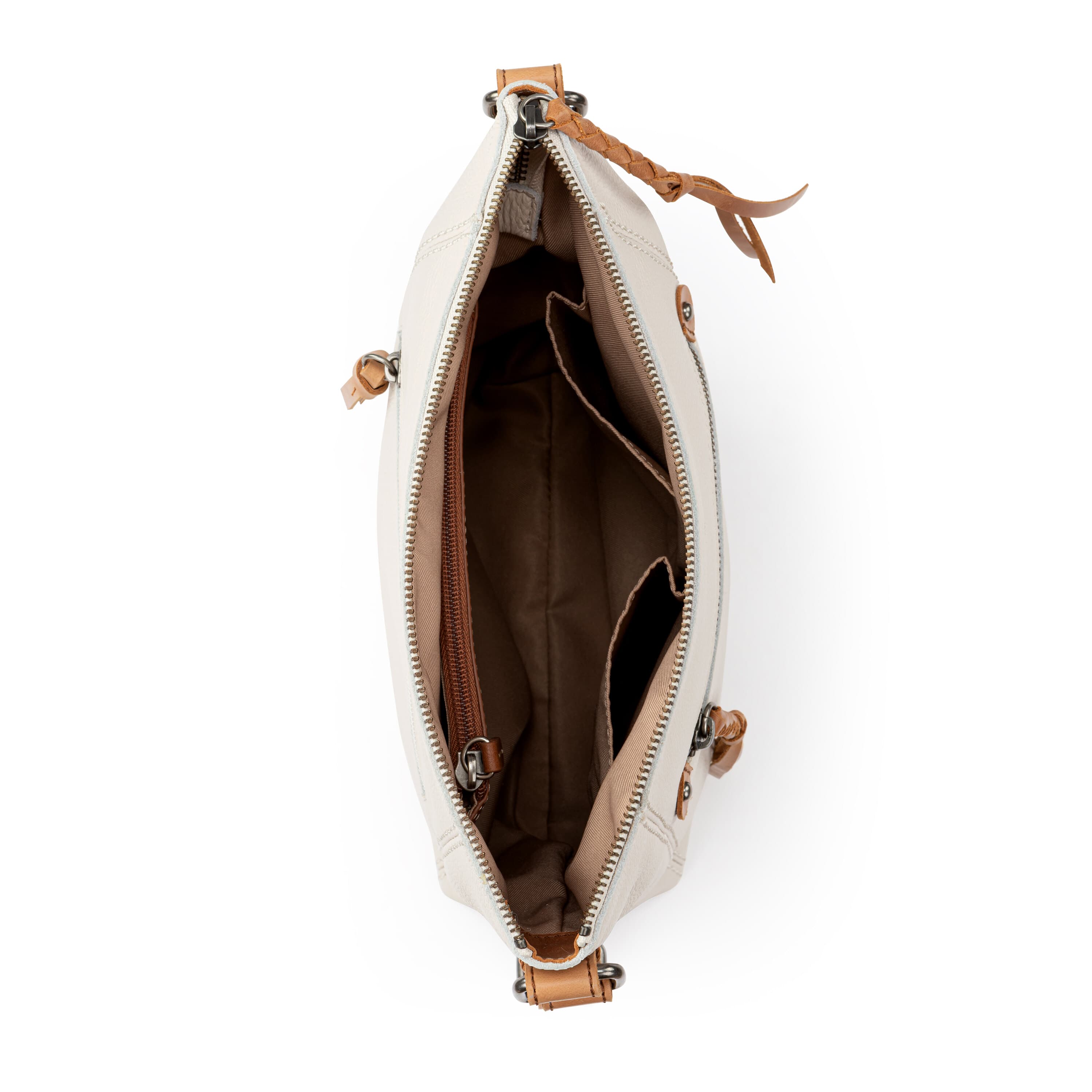 The Sak Ashland Crossbody - Leather - Stone