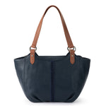 The Sak Bolinas Satchel - Leather - Indigo