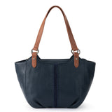 The Sak Bolinas Satchel - Leather - Indigo