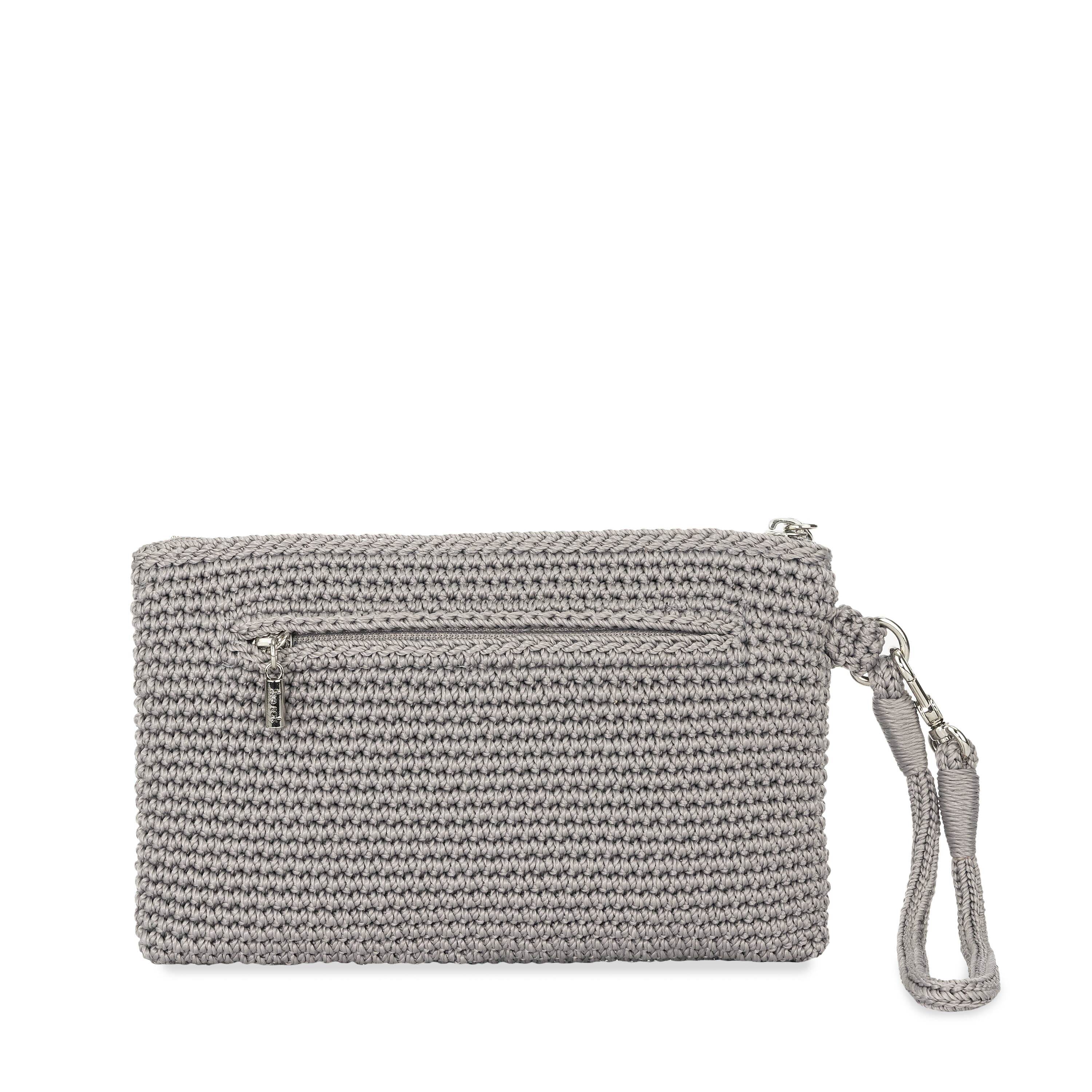 The Sak Vita Wristlet - Hand Crochet - Cloud