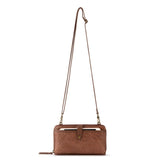 The Sak Iris Smartphone Wallet - Leather - Teak Leaf