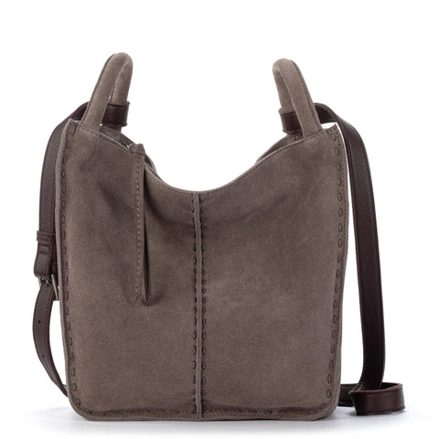 The Sak Los Feliz Crossbody - Leather - Mushroom Suede
