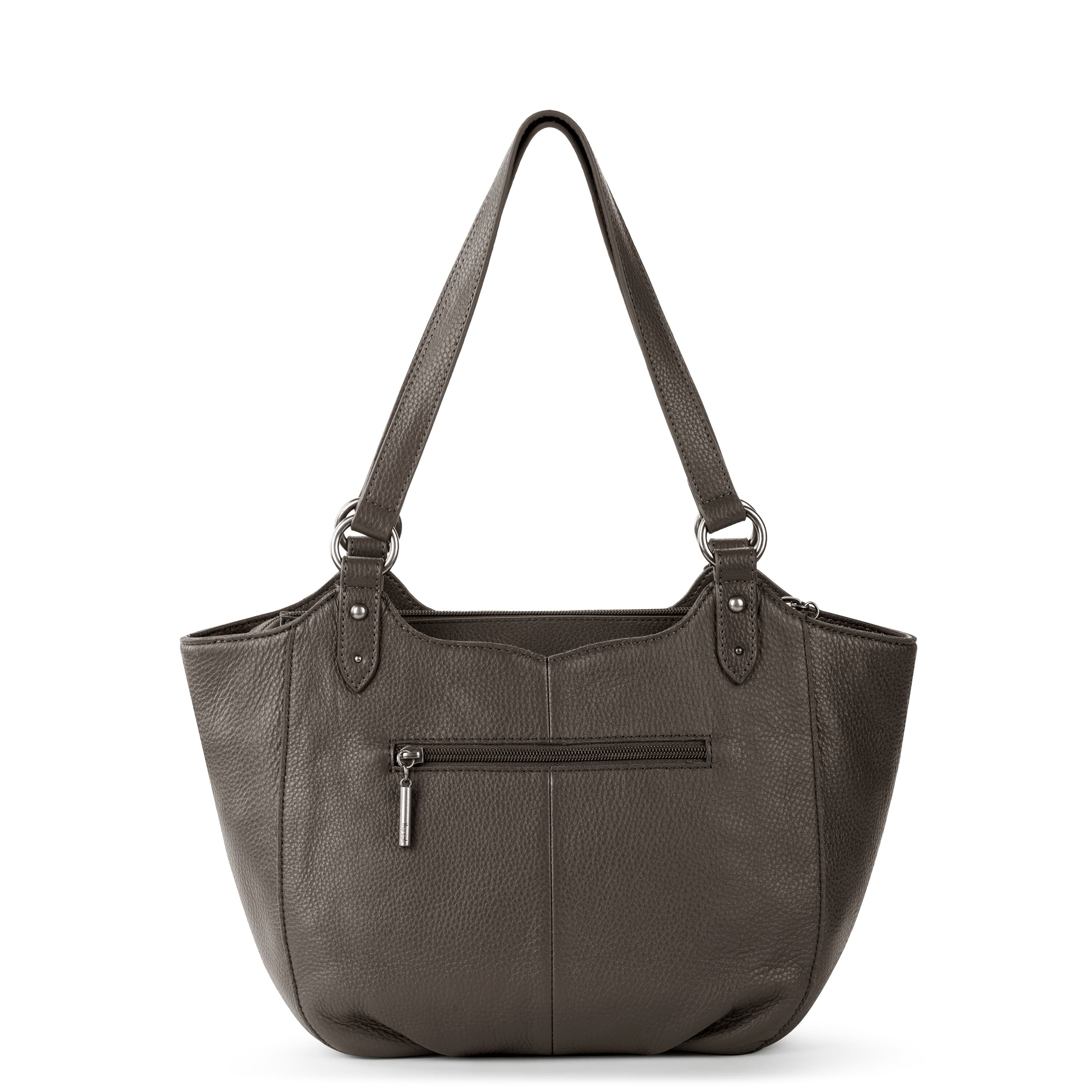 The Sak Bolinas Satchel - Leather - Slate