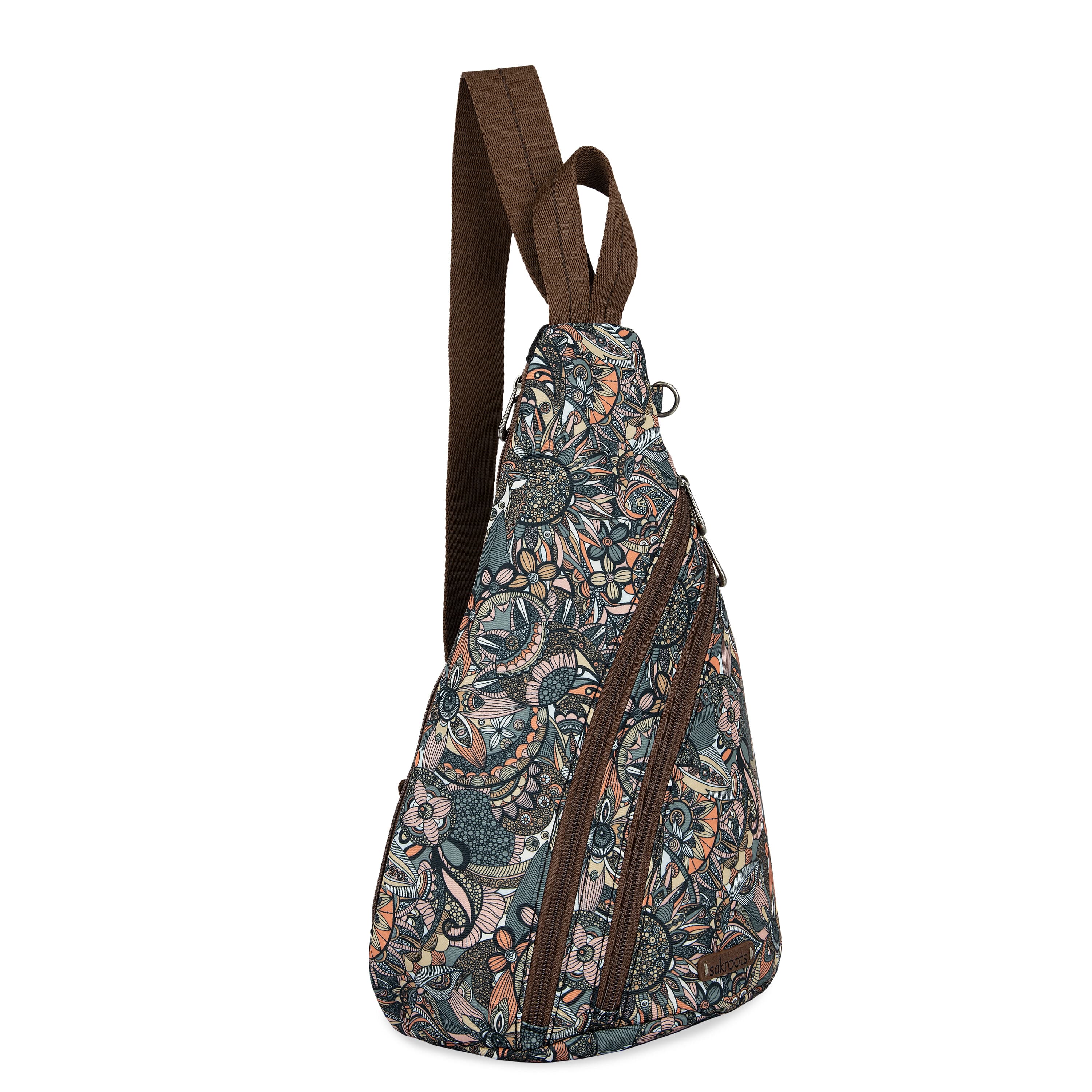 Sakroots On The Go Sling Backpack - EcoTwill - Sienna Spirit Desert