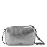 The Sak Cora Smartphone Crossbody - Leather - Dark Silver