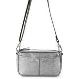 The Sak Cora Smartphone Crossbody - Leather - Dark Silver