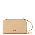 The Sak Iris Smartphone Wallet - Hand Crochet - Natural Fan