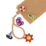 The Sak Vita Wristlet - Hand Crochet - Bamboo