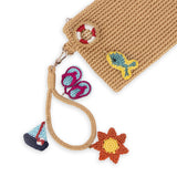 The Sak Vita Wristlet - Hand Crochet - Bamboo