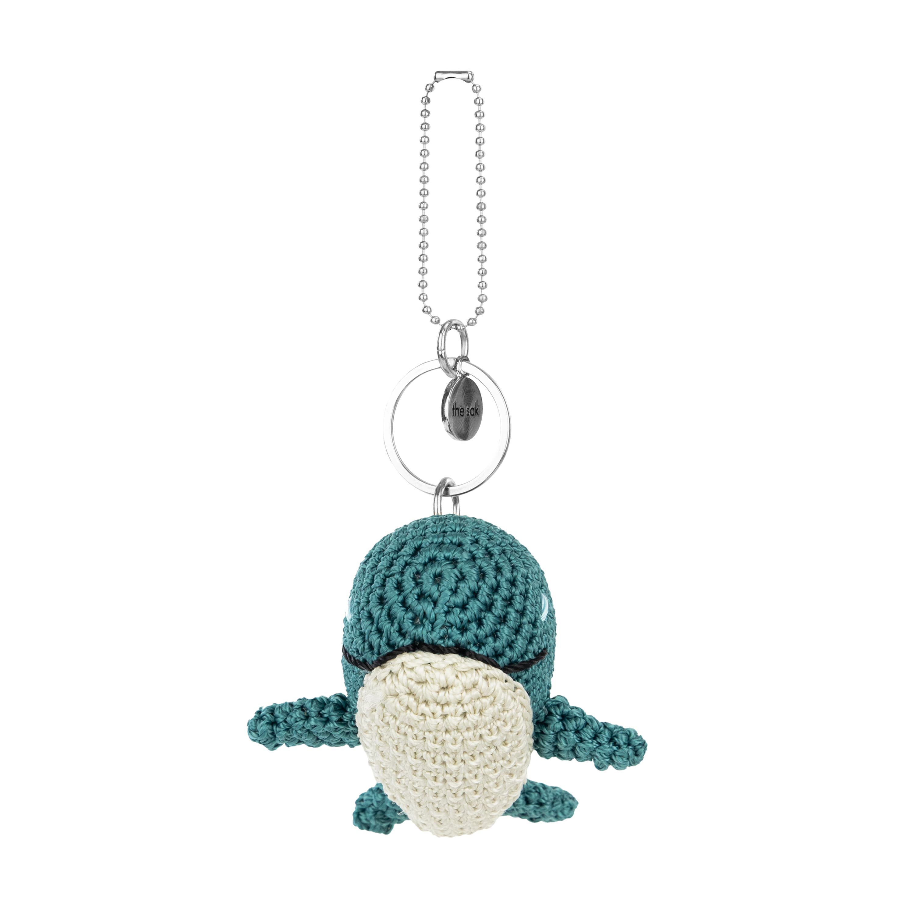 The Sak Yarnicharmz Dangle - Hand Crochet - Whale