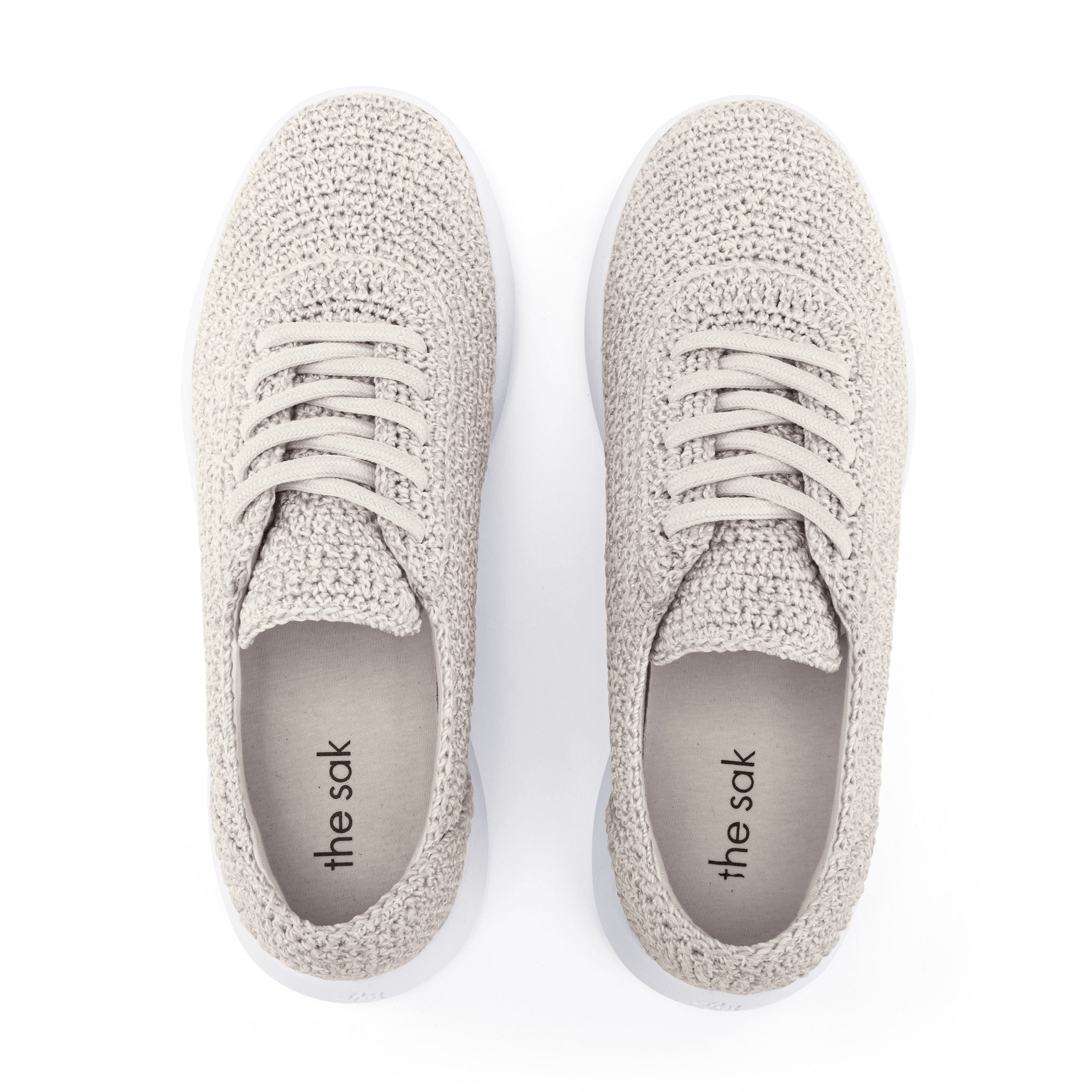 The Sak Asha Sneaker - Hand Crochet - Natural
