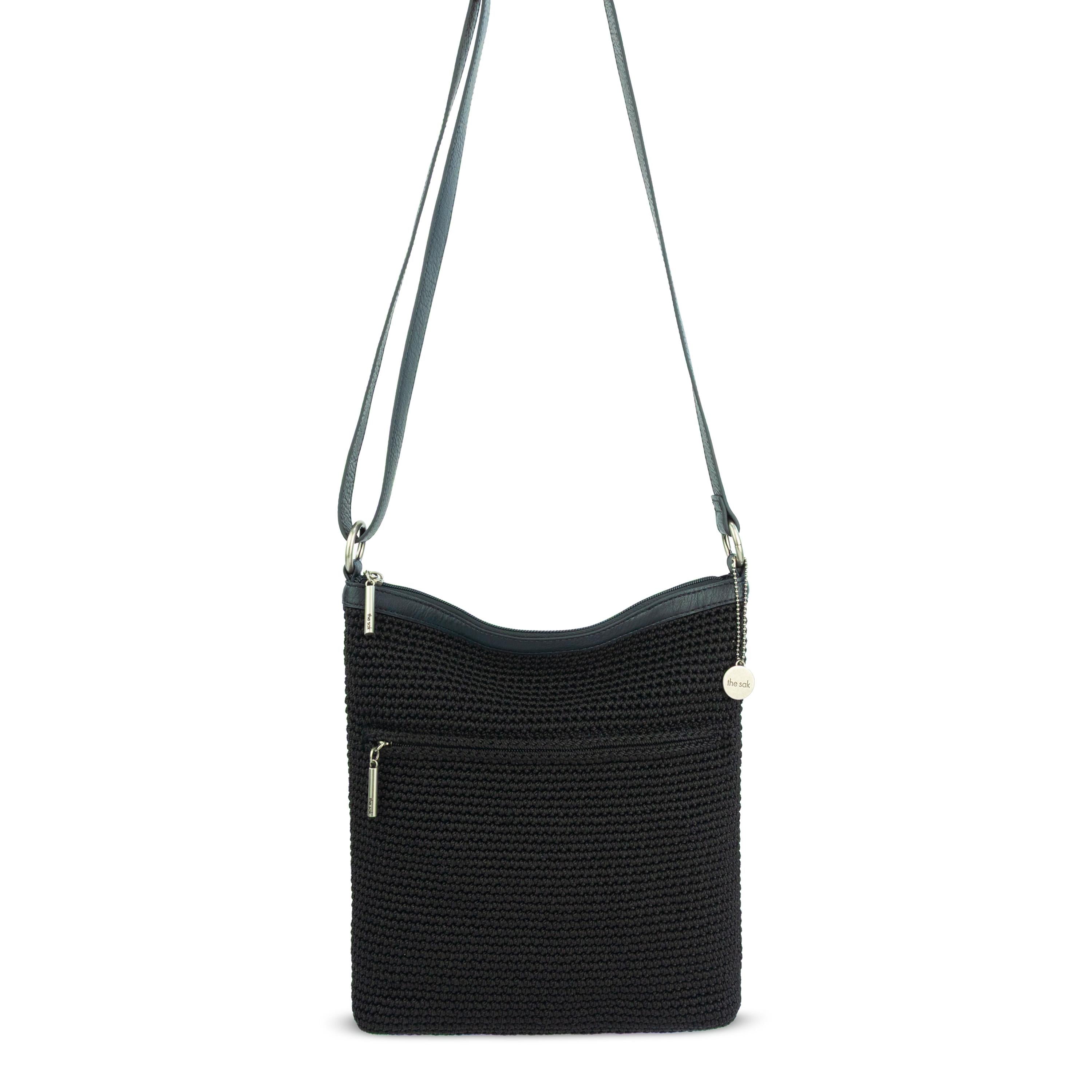 The Sak Lucia Crossbody - Hand Crochet - Black