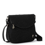 Sakroots Foldover Crossbody - EcoTwill - Black Spirit Desert Quilted