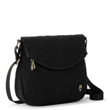 Sakroots Foldover Crossbody - EcoTwill - Black Spirit Desert Quilted