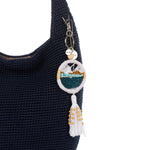 The Sak Yarnicharmz Dangle - Hand Crochet - Wave