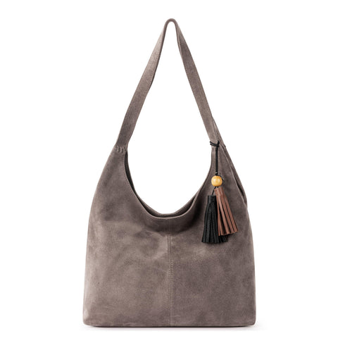 The Sak Huntley Hobo - Leather - Mushroom Suede