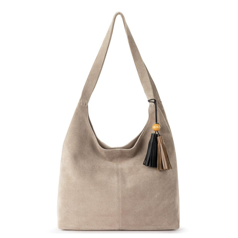 The Sak Huntley Hobo - Leather - Sand Suede