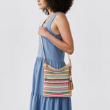 The Sak Lucia Crossbody - Hand Crochet - Eden Stripe