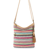The Sak Lucia Crossbody - Hand Crochet - Eden Stripe