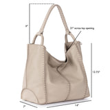 The Sak Los Feliz Large Tote - Leather - Sand