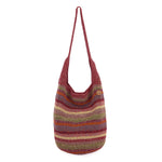 The Sak 120 Hobo - Hand Crochet - Sunset Stripe
