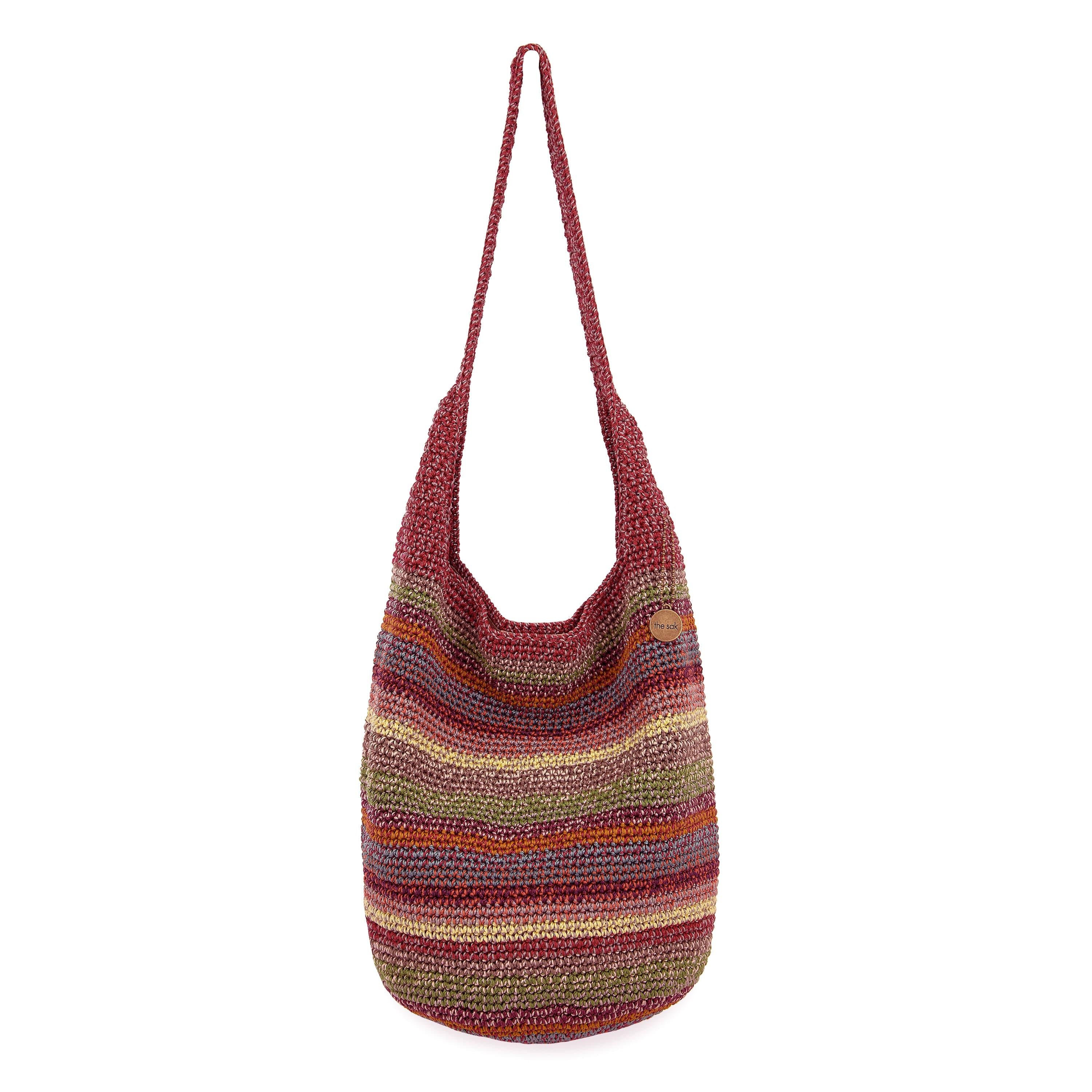 The Sak 120 Hobo - Hand Crochet - Sunset Stripe