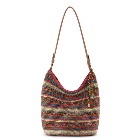 The Sak Sequoia Hobo - |Hand Crochet - Sunset Stripe|