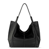The Sak Los Feliz Large Tote and Iris Smartphone Wallet Bundle - Leather - Black