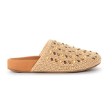 The Sak Bolinas Clog - Hand Crochet - Bamboo Neutral Beads