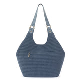 The Sak Roma Shopper - Hand Crochet - Maritime