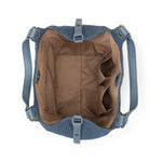 The Sak Roma Shopper - Hand Crochet - Maritime