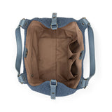 The Sak Roma Shopper - Hand Crochet - Maritime