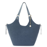The Sak Roma Shopper - Hand Crochet - Maritime
