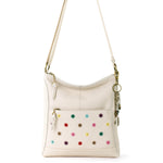 The Sak Lucia Crossbody - Leather - Stone Multi Eyelet