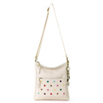 The Sak Lucia Crossbody - Leather - Stone Multi Eyelet