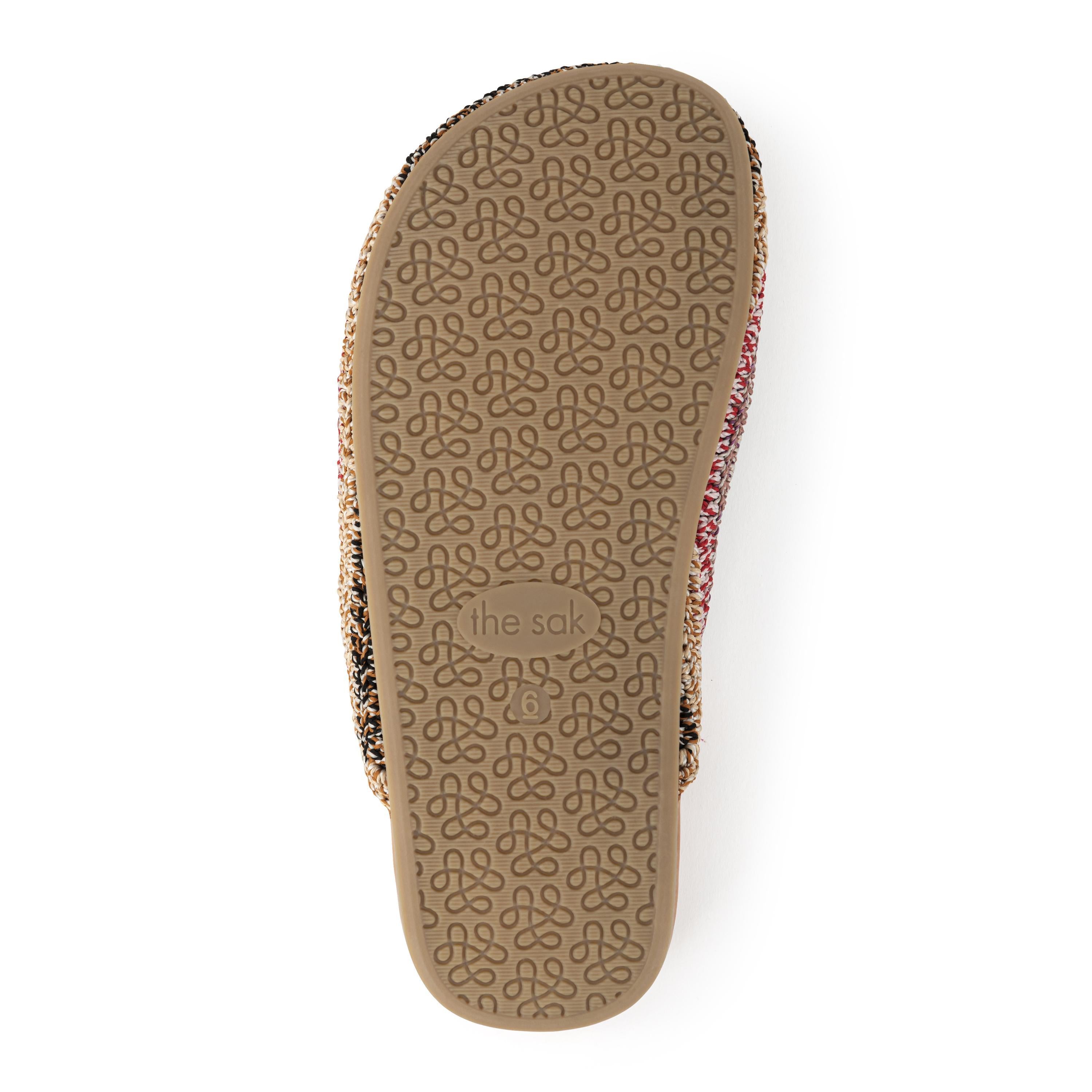 The Sak Bolinas Clog - Hand Crochet - Ubud Stripe